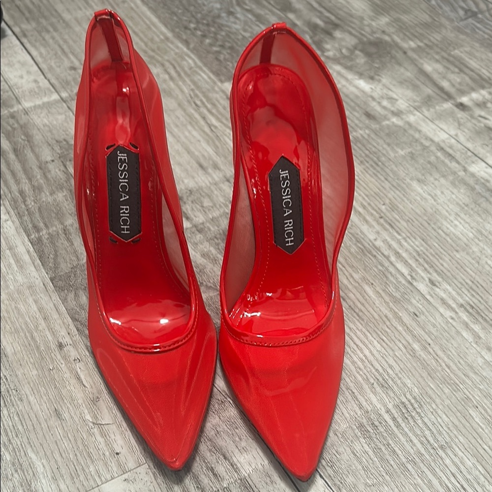 Jessica Rich Mesh Stiletto Heels